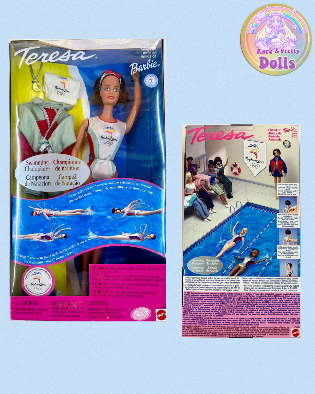 Olympic Swimmer Teresa- Barbie
